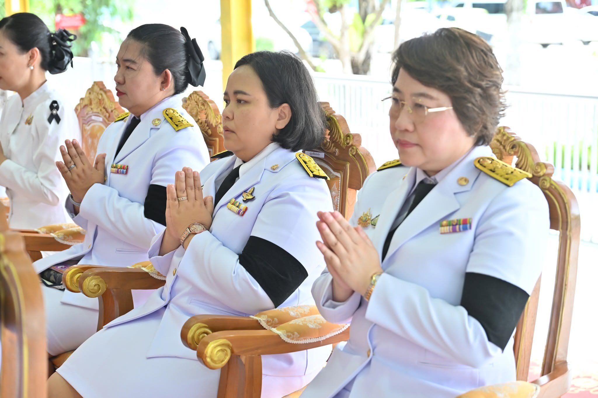 title - ส.ป.ก.นครปฐม เข้าร่วมพิธีเจริญพระพุทธมนต์เฉลิมพระเกียรติ เนื่องในโอกาสวันคล้ายวันประสูติ สมเด็จพระเจ้าน้องนางเธอ เจ้าฟ้าจุฬาภรณวลัยลักษณ์ อัครราชกุมารี กรมพระศรีสวางควัฒน วรขัตติยราชนารี